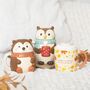 Cute Owl Lidded Mug For Her, thumbnail 2 of 4