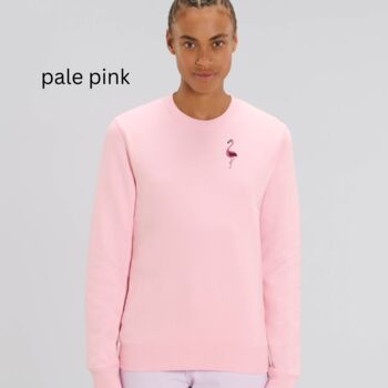 Organic Cotton Flamingo Sweatshirt, 4 of 12