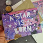 A Star Is Born Celestial Papercut Card, thumbnail 3 of 6