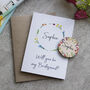 Personalised Will You Be My Bridesmaid Magnet Card, thumbnail 9 of 9