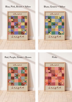 Shine Bright Illustrative Art Print, 5 of 9