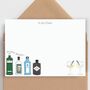Gin Bottles Note Cards With Envelopes, thumbnail 1 of 2