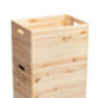 Wooden Storage Box Safe Place, thumbnail 3 of 4