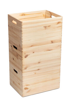 Wooden Storage Box Safe Place, 3 of 4