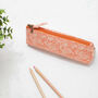 Recycled Pastel Paisley Personalised Pencil Case, thumbnail 3 of 7