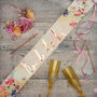 Hen Party Bride To Be Floral Paper Sash, thumbnail 3 of 5