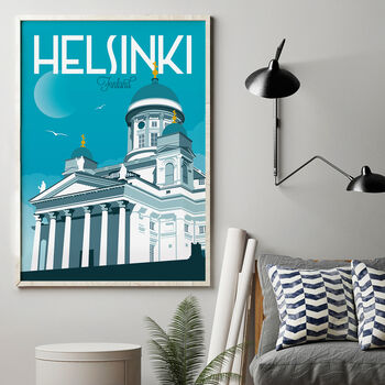 Helsinki Art Print, 4 of 4