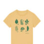 Organic Womens Leafy Tee T Shirt, thumbnail 3 of 3