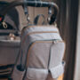 Grey Baby Travel Changing Rucksack With Fold Out Cot, thumbnail 5 of 7