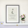 Personalised Winnie The Pooh Framed Print, thumbnail 2 of 5