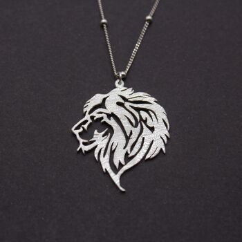 Lion Necklace For Men, 3 of 5