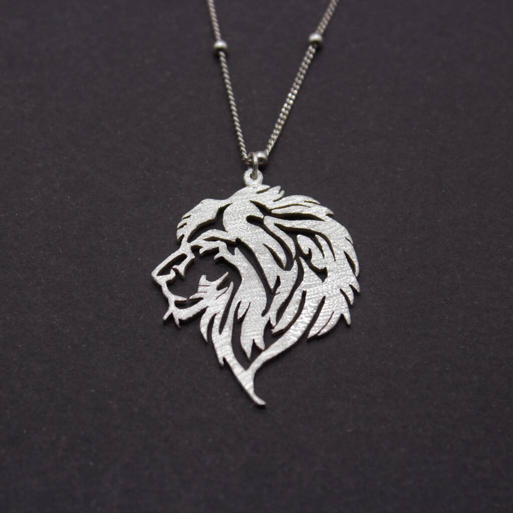 Lion Necklace For Men By Culturist Shop