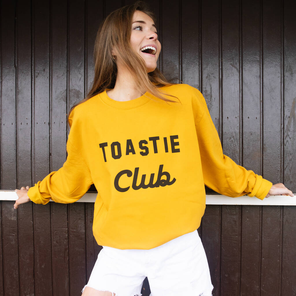 Toastie Club Women's Slogan Sweatshirt, 1 of 3