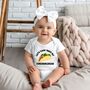 Taco Food Print Baby Sleepsuit, thumbnail 2 of 3