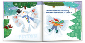 Personalised Children's Book, My Magical Snowman, 7 of 10