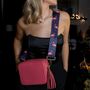 Festive Flamingos Bag Strap | Extra Long Crossbody Replacement Bag Strap, thumbnail 5 of 7