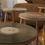 Vibyl Side Table Custom Made With Vinyl Records, thumbnail 4 of 9