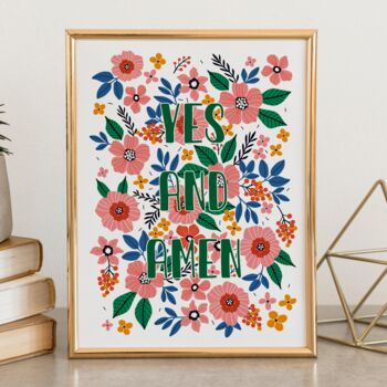 Yes And Amen Print, 3 of 6