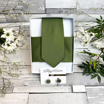 Ivy Wedding Tie Set, 3 of 10