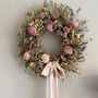 Wildflower Dried Flower Wreath, thumbnail 3 of 8