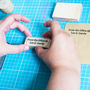 Personalised Child's Name School Uniform Stamp, thumbnail 6 of 7