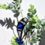 Blue Glass Dragonfly Plant Stake, thumbnail 3 of 3