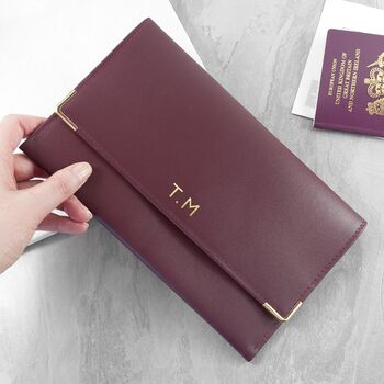 Personalised Luxury Travel Organiser, 3 of 10