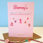1st Birthday Personalised Card Girl Or Boy, thumbnail 4 of 6