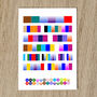 Personalised Secret Message Greetings Card Puzzle Art, thumbnail 8 of 12