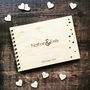 Love Heart Woodland Wedding Guestbook, thumbnail 1 of 7