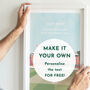 Any Cricket Ground Personalised Art Print, thumbnail 4 of 7