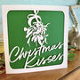 Mistletoe Christmas Card, thumbnail 1 of 4