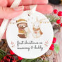 New Family Ornament First Christmas As Mummy And Daddy, thumbnail 1 of 7