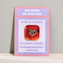 Handmade Glass Letterbox Keepsake Greeting Card Gift Pocket Token, thumbnail 3 of 10
