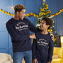 Personalised Christmas Family Jumper Set Adult, thumbnail 2 of 3