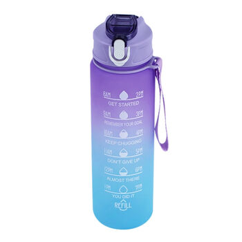 Motivational Time Marked Water Bottle, 8 of 8