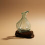 Twisted Molten Glass Wine Decanter And Water Decanter, thumbnail 2 of 8