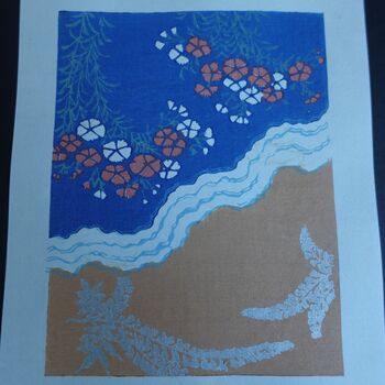 Abstract Water's Edge Art Print, 3 of 5
