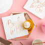 Hen Party Rose Gold Bride To Be Napkins, thumbnail 1 of 7