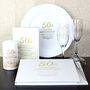 Personalised 50th Golden Anniversary Guest Book And Pen, thumbnail 5 of 8