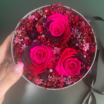 Preserved Rose Secret Bloom Box With Bracelet, 3 of 9