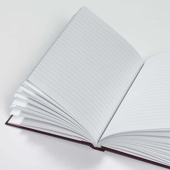 Custom Text Hardcover Notebook, 10 of 11