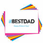 Hashtag #Bestdad #Bestdaddy Father's Day Card, thumbnail 3 of 4