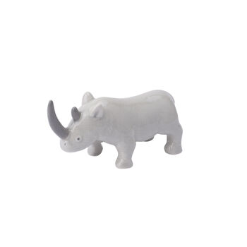 Rocky The Rhino Ceramic Ring Holder In Gift Box, 2 of 3