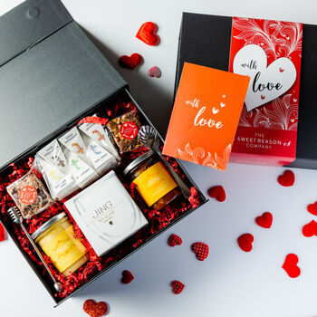 'With Love' Luxury Preserves And Tea Hamper, 2 of 3
