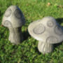 Stone Mushrooms Set For Garden, thumbnail 4 of 6