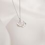 Friendship Necklace Infinity Heart Necklace, Gift For Friend, thumbnail 2 of 5