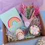 Rainbow Gift Hamper With Dried Flowers, thumbnail 1 of 4