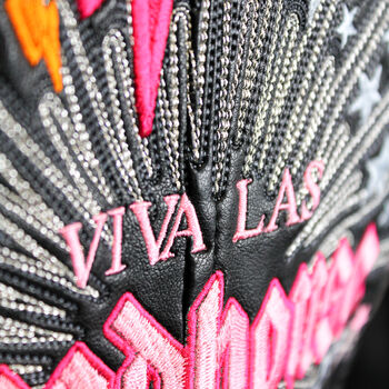 Black Cropped 'Viva Las Woodhouse' Wedding Jacket, 4 of 10