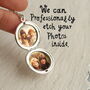 Personalised Silver Daisy Flower Locket, thumbnail 2 of 12